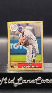 2012 Topps - 1987 Topps Minis C.C. Sabathia #TM-37 - Picture 1 of 2