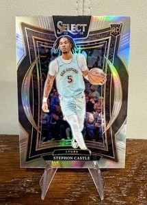 Panini Select 24-25 Stephon Castle Spurs #72 Concourse Silver Prizm RC❗️- NEW - Bild 1 von 6