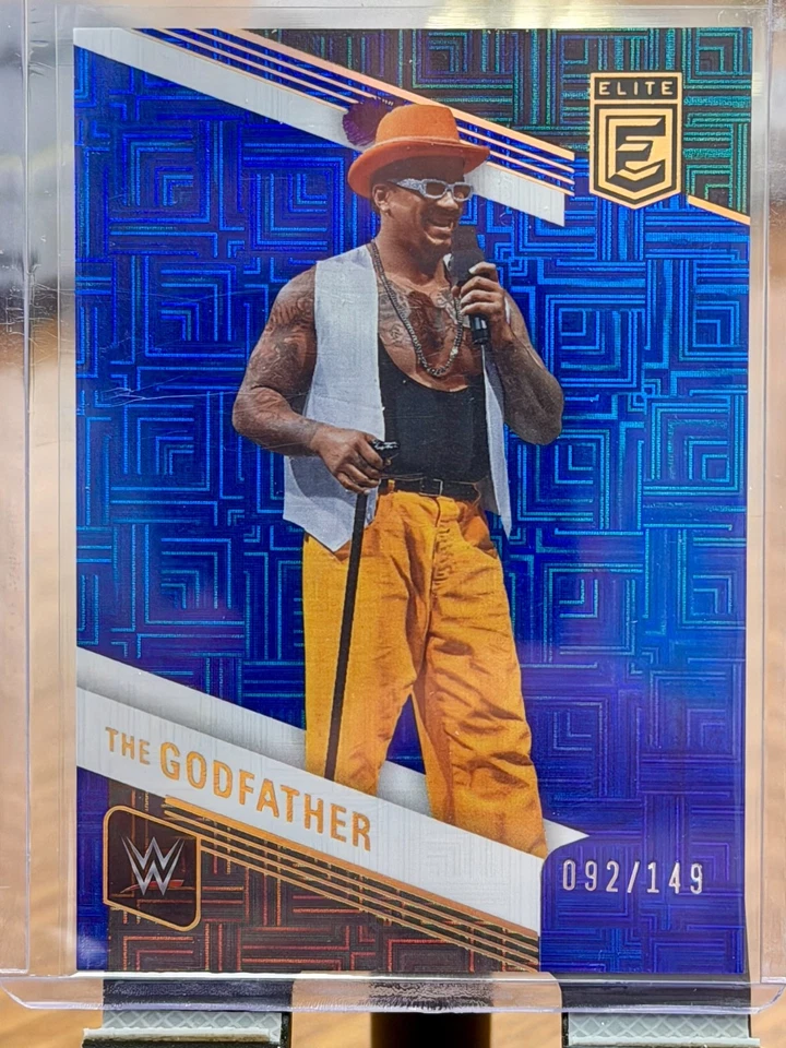 2023 Panini Donruss Elite WWE BLUE /149 #113 The Godfather - Image 1 of 1