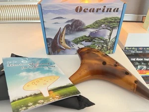 12 Hole Ocarina Wind Flute Instrument Ceramic - Picture 1 of 6