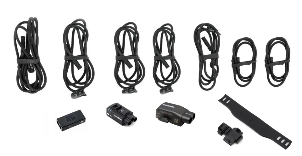 Kit de cableado Shimano Di2 E-Tube EW-SD50 paquete de 7 JC41 EW90-A EWW01 grava Foto 1 de 1