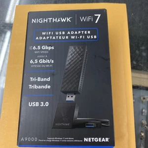 Netgear Nighthawk A9000 WiFi 7 Wifi USB 3.0 Adapter A9000-100PAS #0955 - Bild 1 von 3