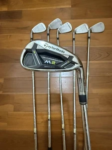 TaylorMade M2 2017 Iron Set 7pcs 4-PW REAX 90 Japan Spec Steel Flex S - Picture 1 of 10