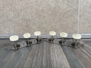 Vintage 3 On A Plate Guitar Tuners See Photos - Picture 1 of 10