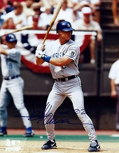 Autographed  JED HANSEN  Kansas City Royals 8x10  photo - COA  - Picture 1 of 1