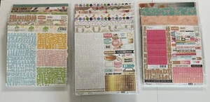 Kits de álbumes de recortes Webster's Pages 12x12 - variaciones - leer descripciones - Imagen 1 de 143