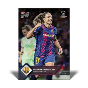 Topps NOW UWCL 21/22 - Card 002 - Alexia Putellas - FC Barcelona - Picture 1 of 2