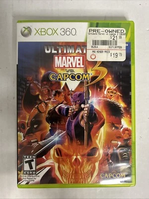 Ultimate Marvel Vs. Capcom 3 - Microsoft Xbox 360 Very Good Condition No Manual - Image 1 of 4