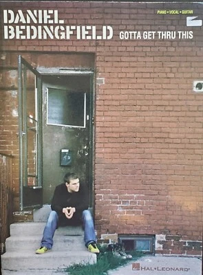 Daniel Bedingfield Gotta Get Thru This Guitar Piano Vocal Sheet Music Book  - Image 1 of 4