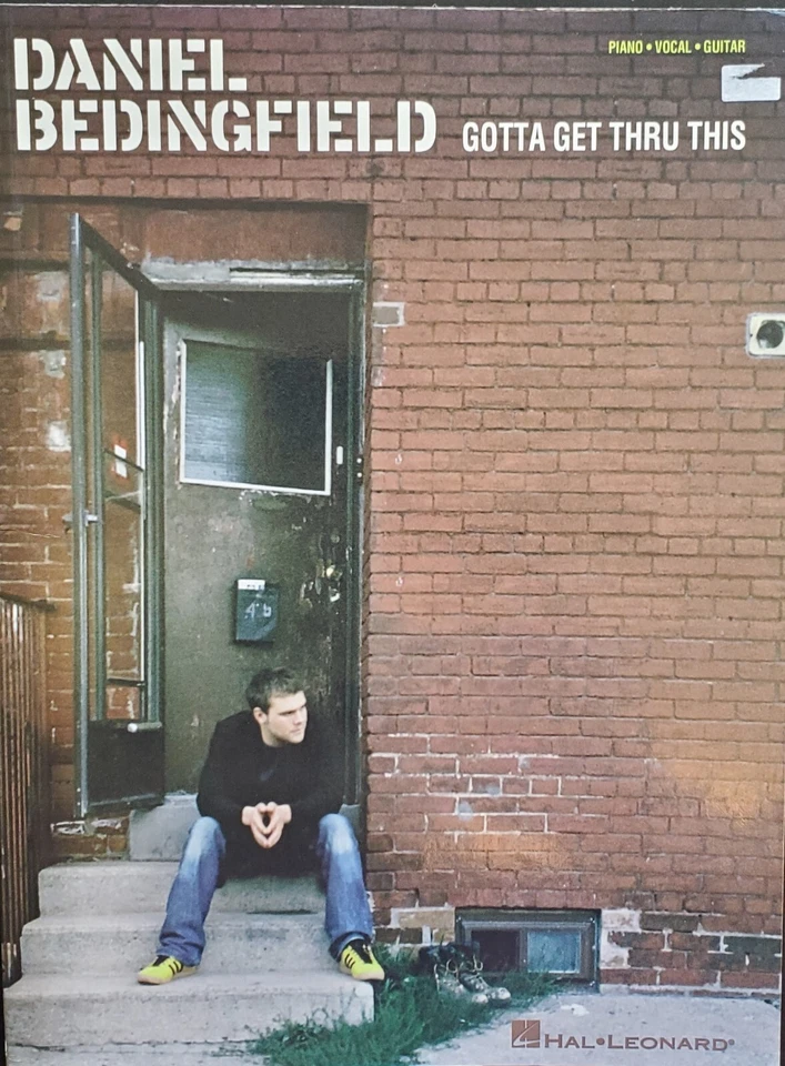 Daniel Bedingfield Gotta Get Thru This Guitar Piano Vocal Sheet Music Book  - Image 1 of 4