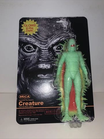 2023 SDCC Exclusive NECA Creature From The Black Lagoon Glow In The Dark In Hand Cover