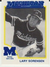 Lary Sorensen, 1991 Michigan, All-Star pitcher