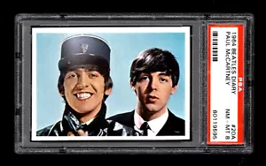 1964 Beatles Diary #20A George Harrison and Paul McCartney PSA 8 - Bild 1 von 2