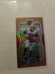 2021 Legacy Premium Edition Mini Cole Beasley #47 Bronze 44/100 Buffalo Bills - Bild 1 von 2