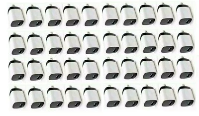 100x 1A USB Wall Charger Plug AC Home Power Adapter FOR iPhone 5 6 7 8 X XR XS - Image 1 of 3