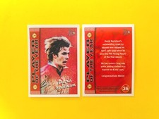 Futera Manchester United (Man Utd) 1997/1998 (97/98) - David Beckham Cards