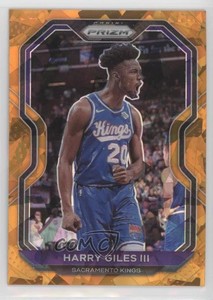2020-21 Panini Prizm Orange Ice Prizm Harry Giles III #233