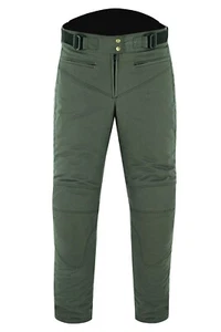 Warrior LADIES Motorcycle 12OZ Waxed Cotton Waterproof CE Armour Bikers Trouser - Picture 1 of 7