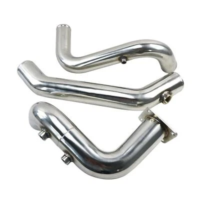 Tubo de refrigerante superior e inferior de acero inoxidable apto para Kenworth W900B Cat C15 K1815597 Foto 1 de 4