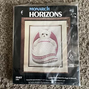 Monarch Horizons Pinky CR64 Candlewicking 1984 - Picture 1 of 2