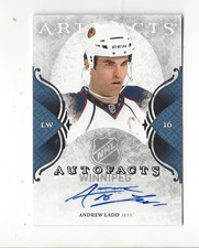 2011-12 Artifacts Autofacts Andrew Ladd AUTOGRAPH Jets