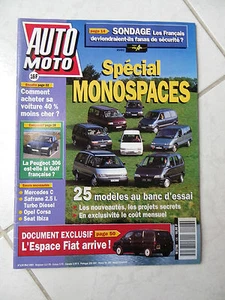 Magazine Auto Moto n°126 Peugeot 306 Opel Corsa Renault Safrane 2.5TD Mercedes C - Imagen 1 de 1