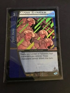 Foil COSMIC RADIATION Marvel Origins Vs CCG TCG  Versus  Limited 1st Edition - Picture 1 of 3