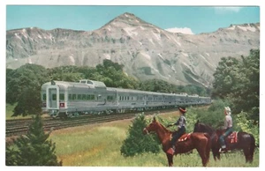 Denver Zephyr Vista Dome Train Colorado Springs Colorado Unposted - Picture 1 of 2