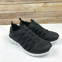 skechers stretch knit bungee slip on glider tuneful