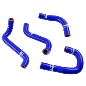 Silicone Radiator Hose Kit for 1994-2009 Kawasaki Ninja 500R EX500 GPZ500S Blue - Picture 1 of 9