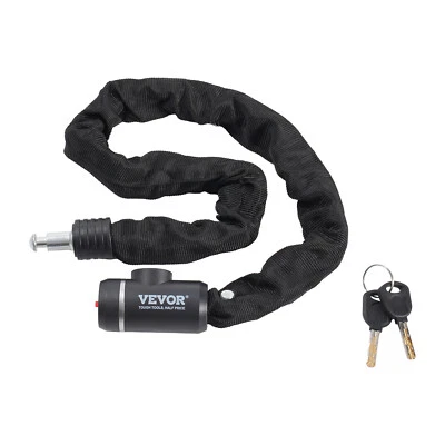 VEVOR Bike Chain Lock 85cm Combination Bicycle Chain Lock with 2 Keys 8mm - image 1 of 4