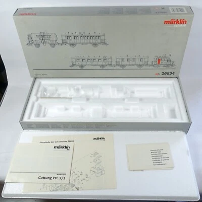 Märklin 26834 LEERKARTON Glaskasten 4541 H0 Zug Set Walhallla mfx DIGITAL OVP HO - Bild 1 von 4