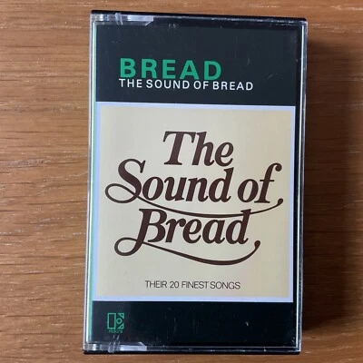Bread - The Sound Of - Best of  Cassette Tape  ELEKTRA White Shell Blue Text TP1 - Image 1 of 4