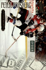 1997-98 (AVALANCHE) Donruss Priority Postcards #10 Peter Forsberg