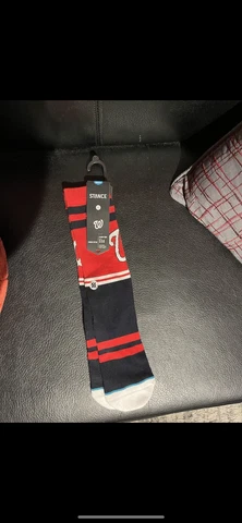 Washington nationals stance socks size 9-12 Cover