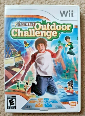 Wii Active Life Outdoor Challenge Tested video game Complete CIB FREE SHIPPING  - Image 1 of 4