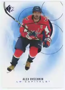 2020 20-21 SP BASE BLUE PARALLEL WASHINGTON CAPITALS ALEX OVECHKIN #12 - Picture 1 of 1