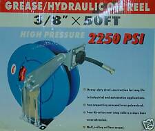 50ft x3/8" grease/hydraulic oil  reel p&p only £10