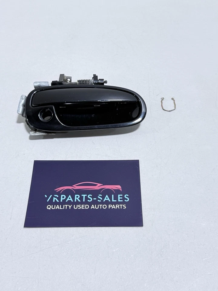 Manija exterior exterior exterior de la puerta delantera derecha Civic 96-00 negra OEM #6635 Foto 1 de 4