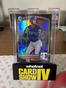 2025 Bowman Chrome Paulino Santana Reptilian  11/50 #BCP-72 - Picture 1 of 2