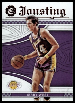 2016-17 Panini Excalibur Jousting #24 Jerry West - Image 1 of 2