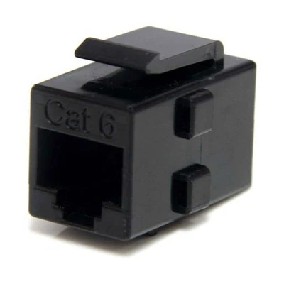 StarTech.com Cat 6 RJ45 Keystone Jack - Cat6 Netzwerkkoppler - Buchse/Buchse - Bild 1 von 3
