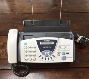 Brother FAX-575 Fax Machine 575 Personal Plain Paper Fax With Phone Tested Works - Picture 1 of 7