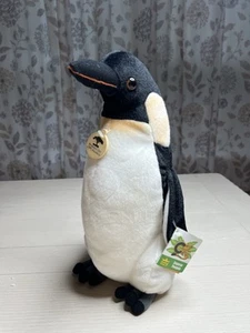 Wild Republic Cuddlekins Emperador Pingüino Animal de Peluche Suave con Etiqueta 13” - Imagen 1 de 6
