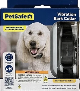Collar de control de ladridos de vibración PetSafe PBC00-12789 se adapta a la mayoría de los perros 8 lb-28" NUEVO - Imagen 1 de 2