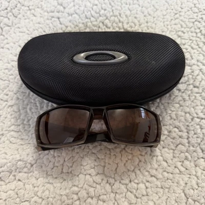 Oakley Canteen Brown Smoke w/Dark Bronze SKU 03-541 + Case Great Condition - Image 1 of 4