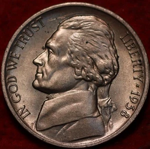 1938-D Denver Mint Jefferson Nickel Not Silver - Picture 1 of 2