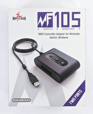 Mayflash SNES Controller to USB Adapter for PC & Nintendo Switch Japan New - Image 1 of 4