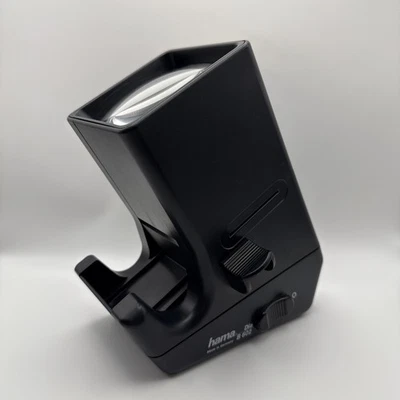 35mm Slide & Film Photo Viewer LED Desktop Lighted Magnifier Hama B602 Germany - Image 1 of 4