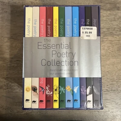 The Essential Poetry Collection ~ 10 Books + Journal Box Set Sealed Donne Wilde - Image 1 of 4